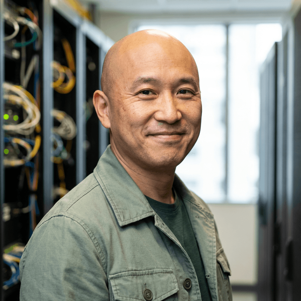 Marcus Chen, sustainable farm network coordinator