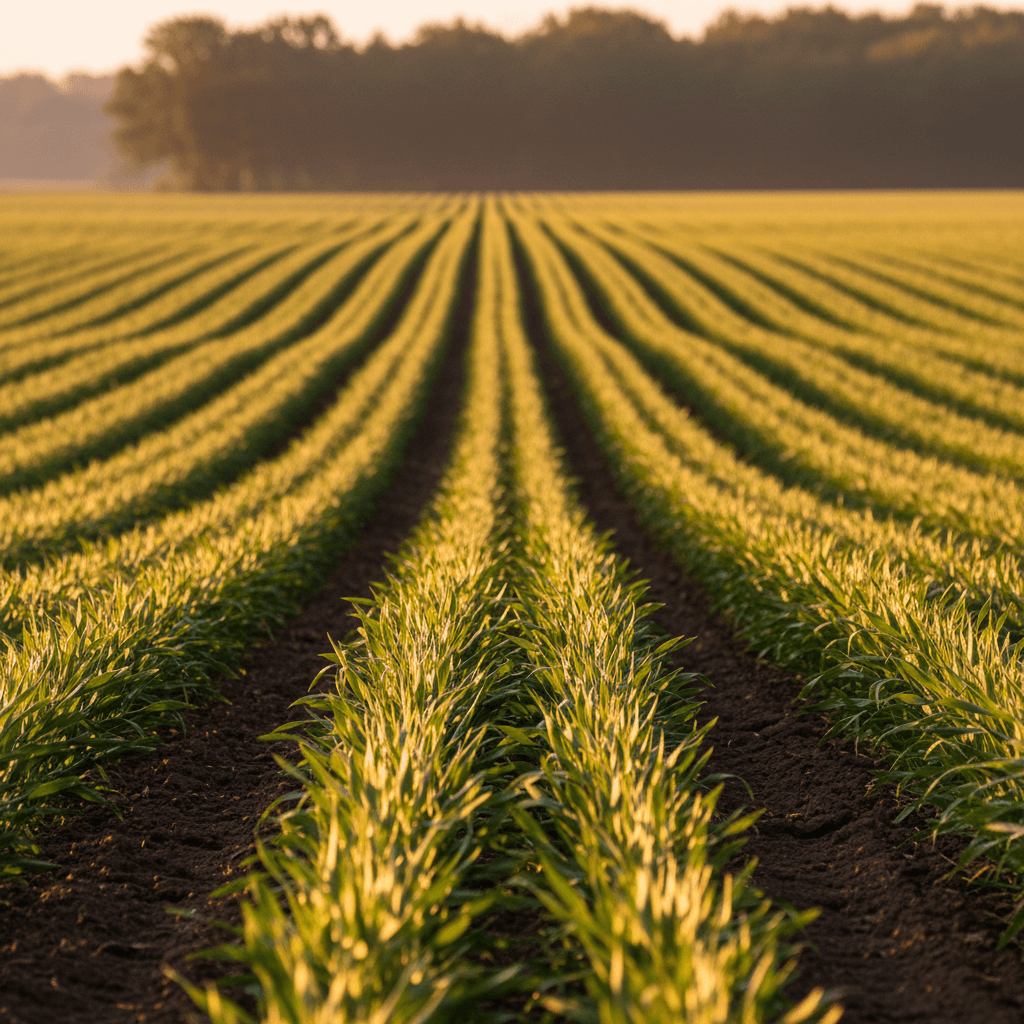 Crop production field