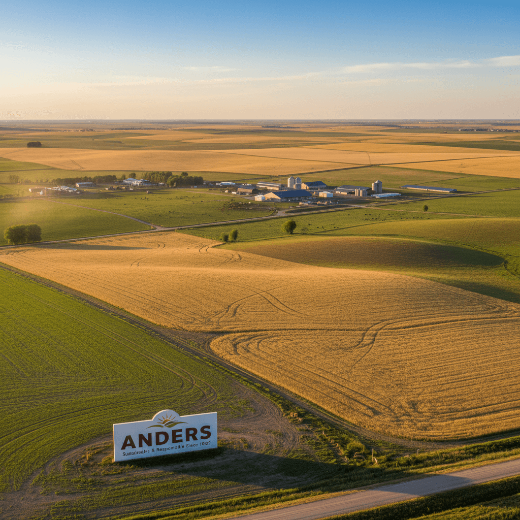 Expansive Box Elder County farmland under afternoon light